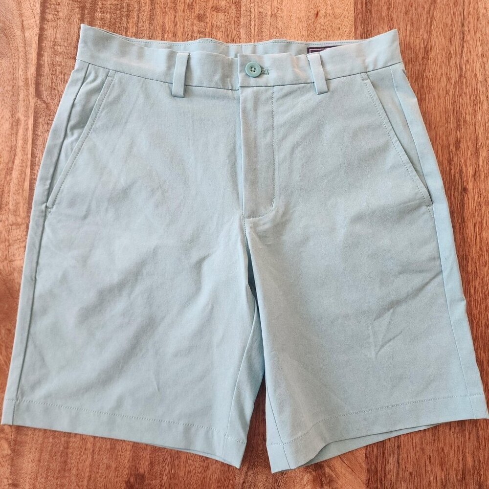 Vineyard Vines Shorts Mens 28 Aqua Performance Breaker Short Golf Casual